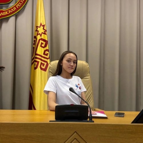 Кира Федотова из 10Б класса – в центре событий Детского общественного совета Чувашии! 