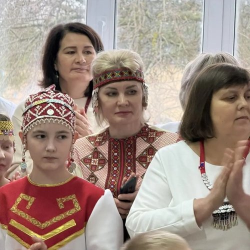 Школьный фольклорный ансамбль «Шевле» на Республиканском фестивале «Чăваш ачи чăвашах»