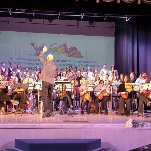 Школьный хоровой коллектив Музыкальная лесенка» на lll Всероссийском социальном проекте «Музицирование для всех»