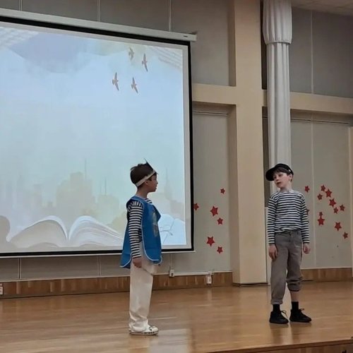 Волшебный мир Чуковского: как прошёл литературный вечер в первом классе