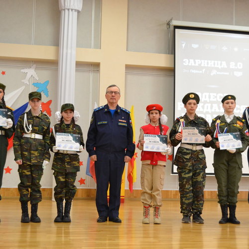 Муниципальный этап военно-патриотической игры "Зарница 2.0" - 2026
