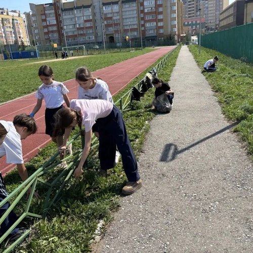 🌿 Чистый стадион — в честь Великой Победы!