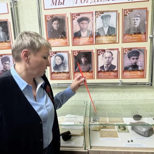 9А класс на «Уроке мужества»: письма, которые тронули сердца