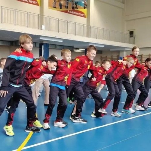 «Зарядка со звездой» в СОШ №1