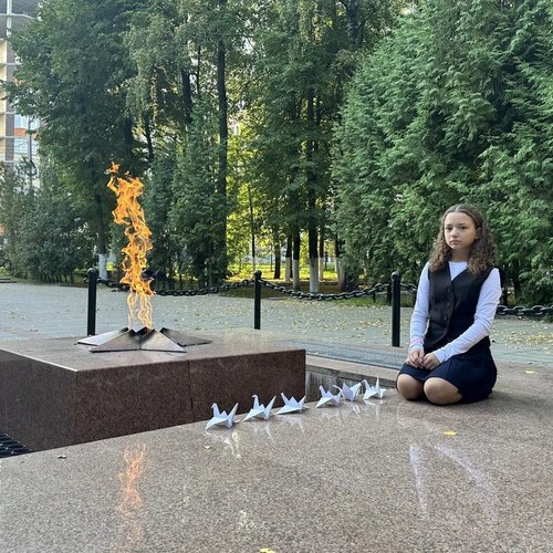 Белые птицы против темноты: «Журавлик памяти» в нашей школе