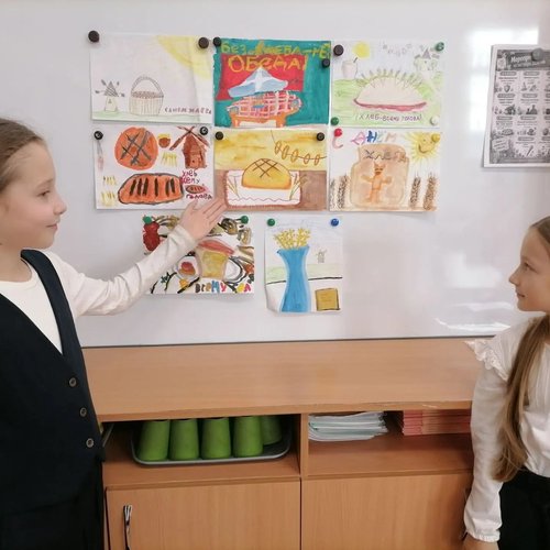 «Хлеб — всему голова»: как СОШ №1 отмечает самый теплый праздник октября!