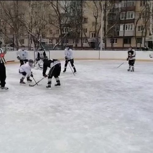 Команда хоккеистов одержала победу!