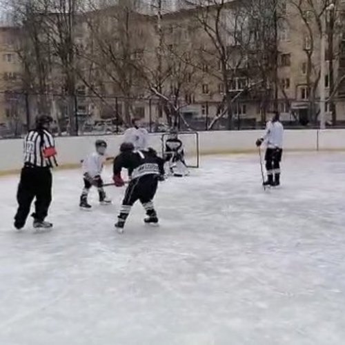 Команда хоккеистов одержала победу!