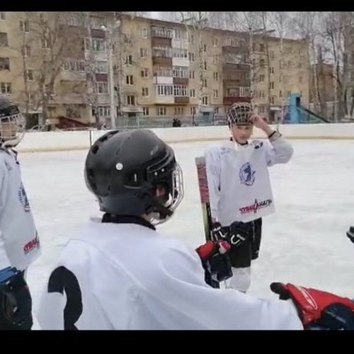 Команда хоккеистов одержала победу!