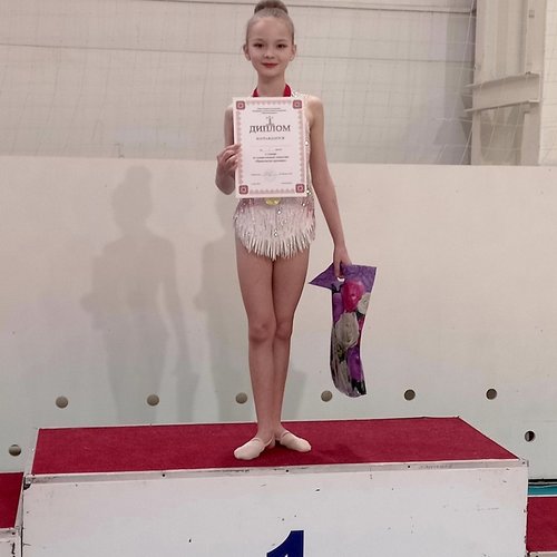 Победа на турнире по художественной гимнастике «Приволжская красавица»