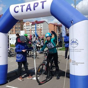  Республиканские соревнования по спортивному туризму на велодистанции.