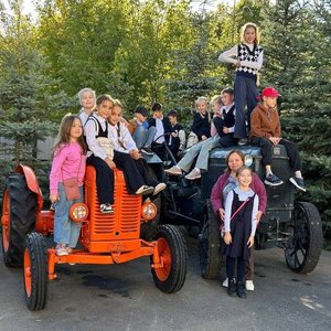 2Г класс в Музее истории трактора
