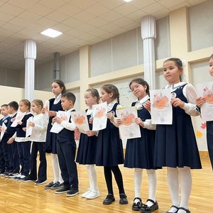 ЛИНЕЙКА ПО ИТОГАМ I ЧЕТВЕРТИ ДЛЯ НАЧАЛЬНОЙ ШКОЛЫ