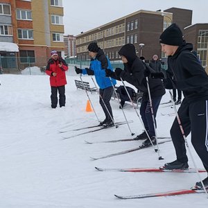 Открытие месячника оборонно-массовой,  спортивной и патриотической работы