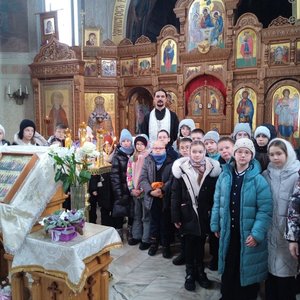 "Живой урок" ОРКиСЭ в храме