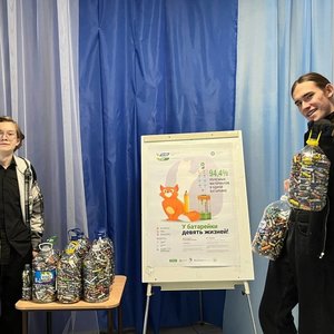 В СОШ 1 успешно прошла акция по сбору батареек