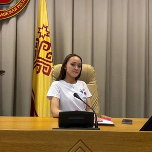  Кира Федотова из 10Б класса – в центре событий Детского общественного совета Чувашии! 