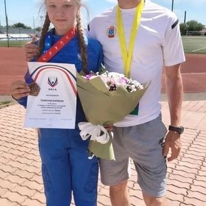 Катя Трофимова - гордость и надежда лёгкой атлетики Чувашии.