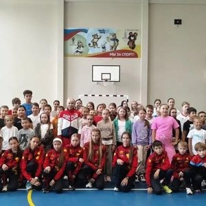 «Зарядка со звездой» в СОШ №1